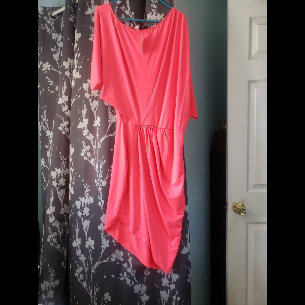 Cocktail pink dress